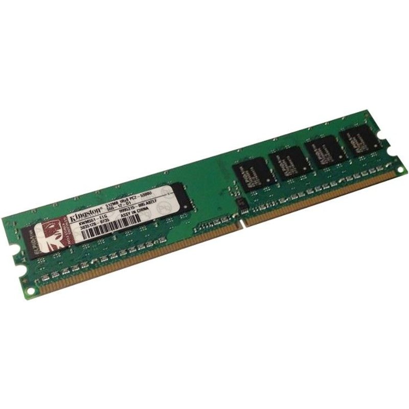 512Mo RAM KINGSTON KWM551-ELG 240-Pin DIMM DDR2 PC2-5300U 677Mhz 1Rx8 CL5