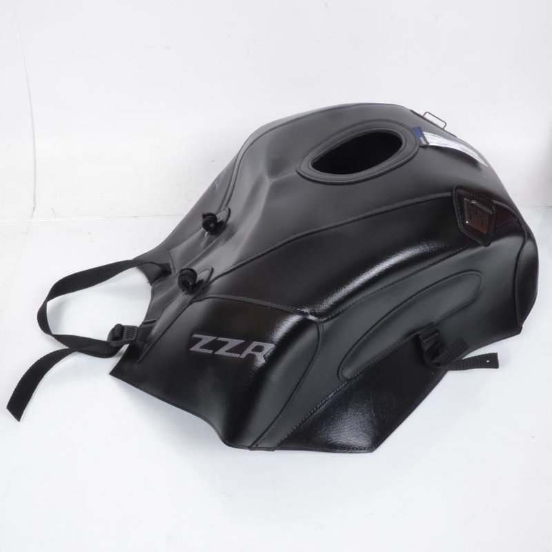 Tapis De Réservoir En Cuir Noir Bagster Moto Kawasaki 1400 Zzr 1635u Neuf