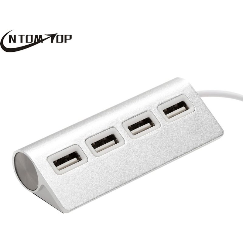 Portable Soutien à haute vitesse Mini 4 ports USB Hub Splitter en alliage d'aluminium 1To de disque dur pour Apple iMac Macbook PC Ordinateur portable