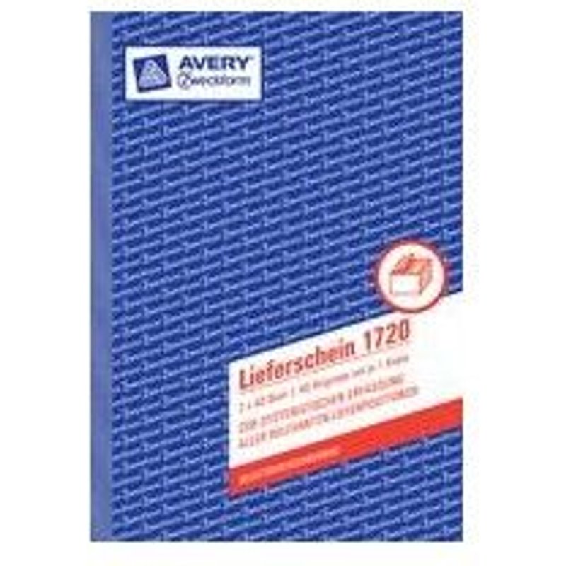 AVERY Zweckform Formularbuch "Liefer-/Empfangsschein", A5