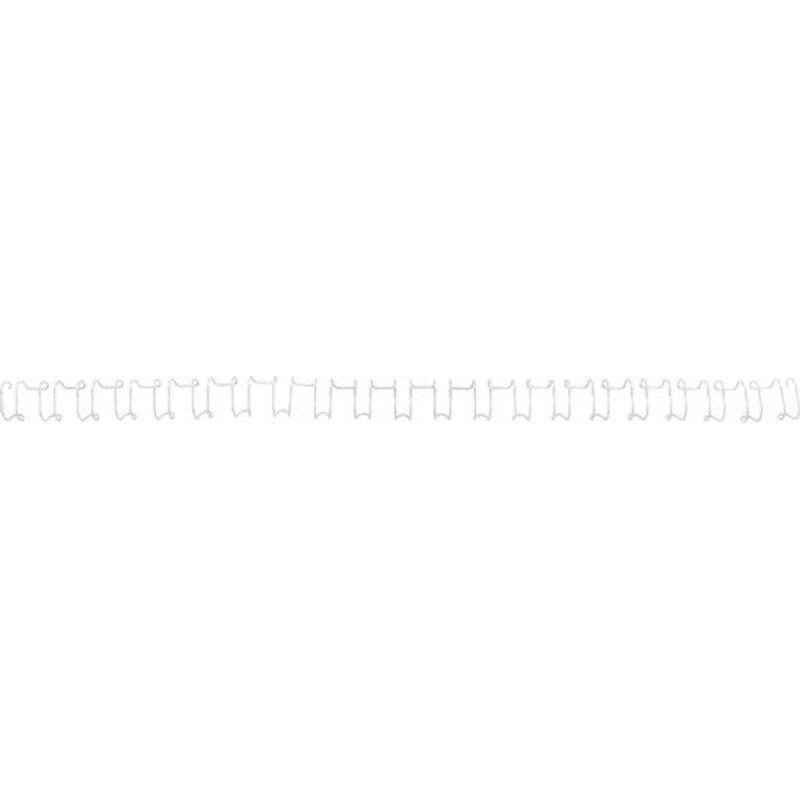 GBC MultiBind - 14 mm - 21 anneaux - A4 (210 x 297 mm) - 130 feuilles - blanc - 100 unités fil de ligature - pour P/N: IB271212, IB271250