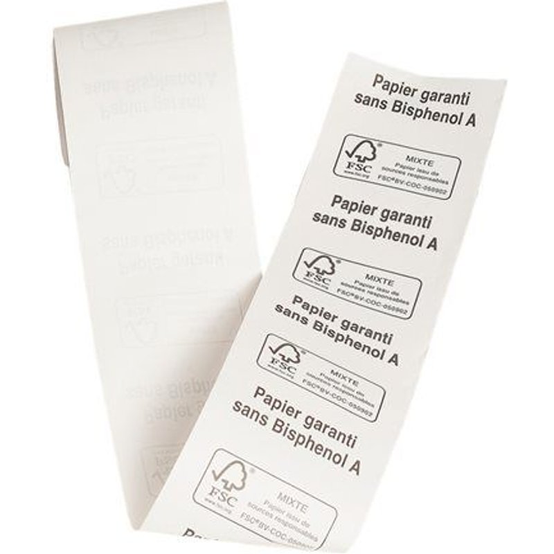 Exacompta - Rouleau (5,7 cm x 18 m) - 55 g/m² - 1 rouleau(x) papier thermique (pack de 5)