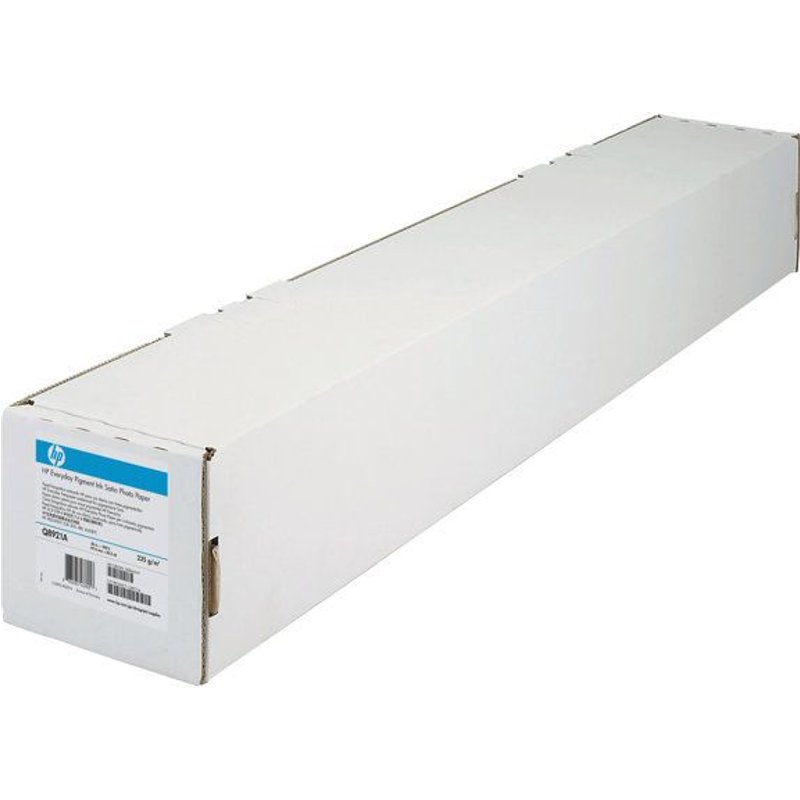 HP Universal - Papier photo satiné - Rouleau (91,4 cm x 30,5 m) 1 rouleau(x) - pour DesignJet T1530, T2530, T3500 Production eMFP, T730, T830, T930