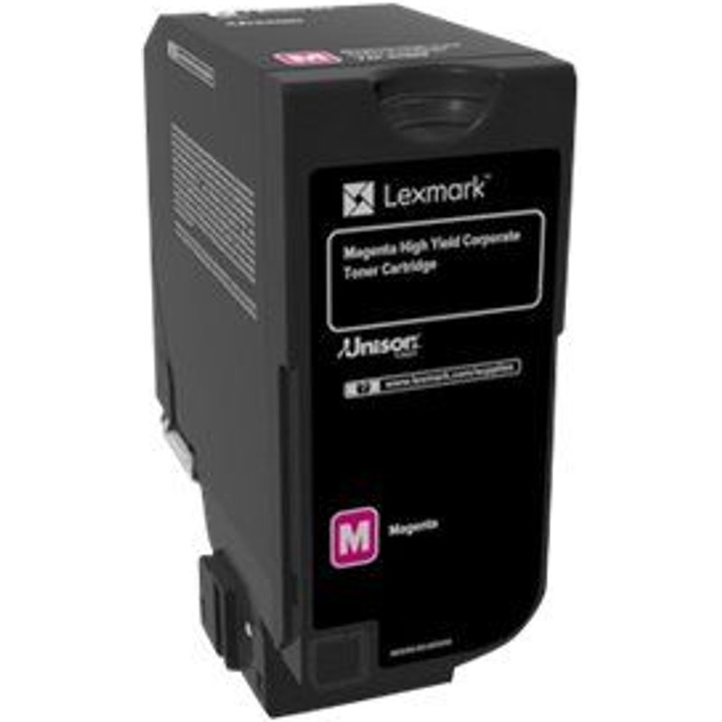 Lexmark - À rendement élevé - magenta - original - cartouche de toner LCCP, Entreprise Lexmark - pour Lexmark CS725de, CS725dte