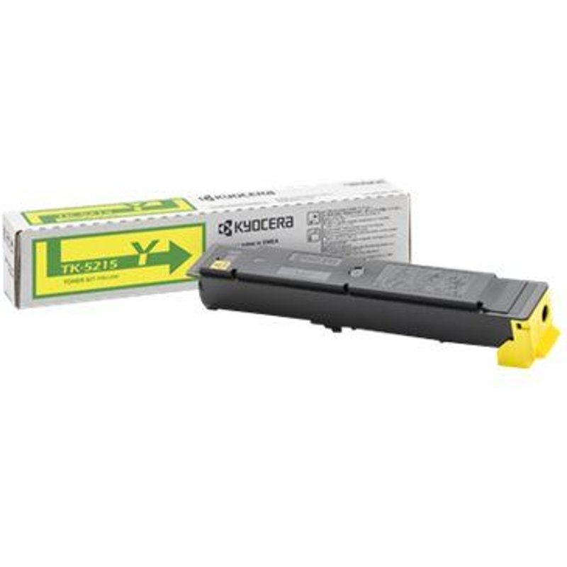 Kyocera TK 5215Y - Jaune - originale - cartouche de toner - pour TASKalfa 406ci
