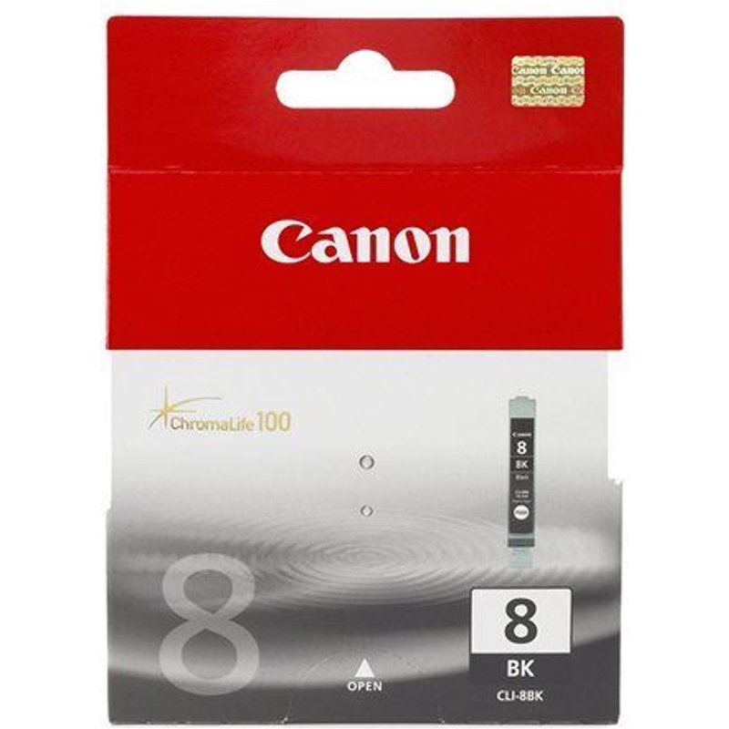 Canon CLI-8BK - 13 ml - noir - original - réservoir d'encre - pour PIXMA iP4300, iP4500, iP5300, MP520, MP600, MP610, MP810, MP960, MP970, MX850, Pro9000