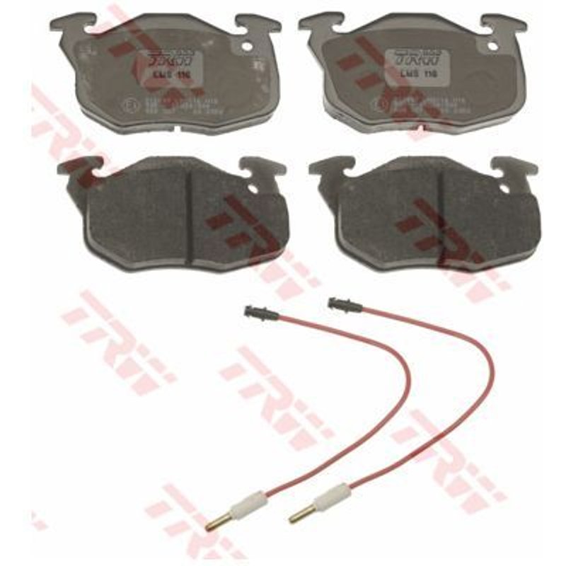 Plaquette De Freins Trw Avant Citroen Saxo (S0-S1) 1.1 X-Sx 54-60 Cv De 7/96 À 8/99