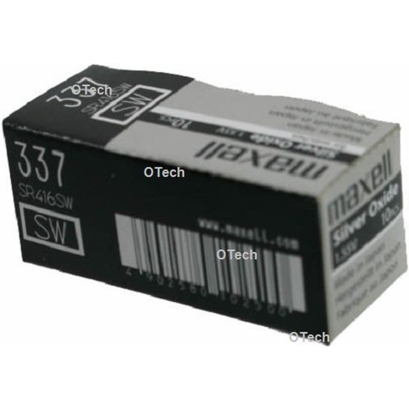 Pack de 10 piles SONY pour RENATA 337 - Garantie 1 an