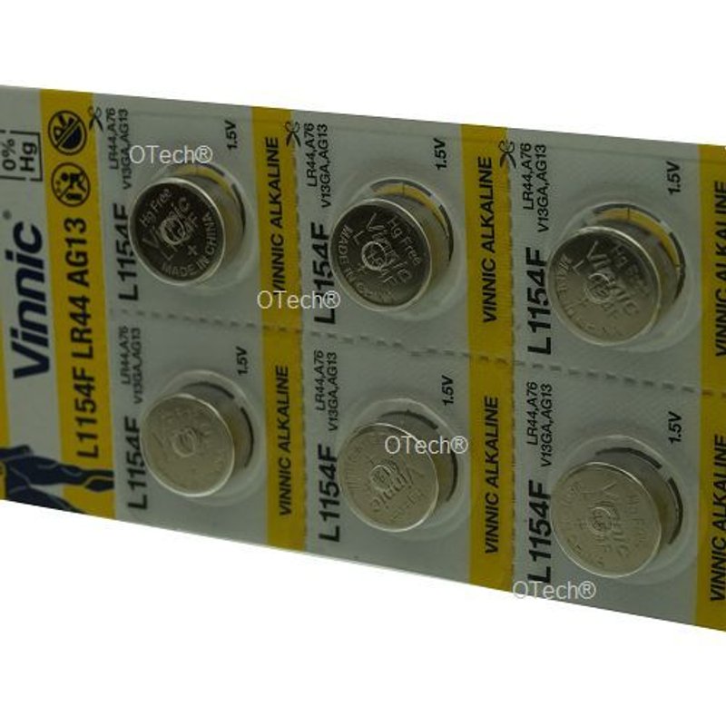 Pack de 10 piles Vinnic pour OTECH 4898338000542 - Garantie 1 an