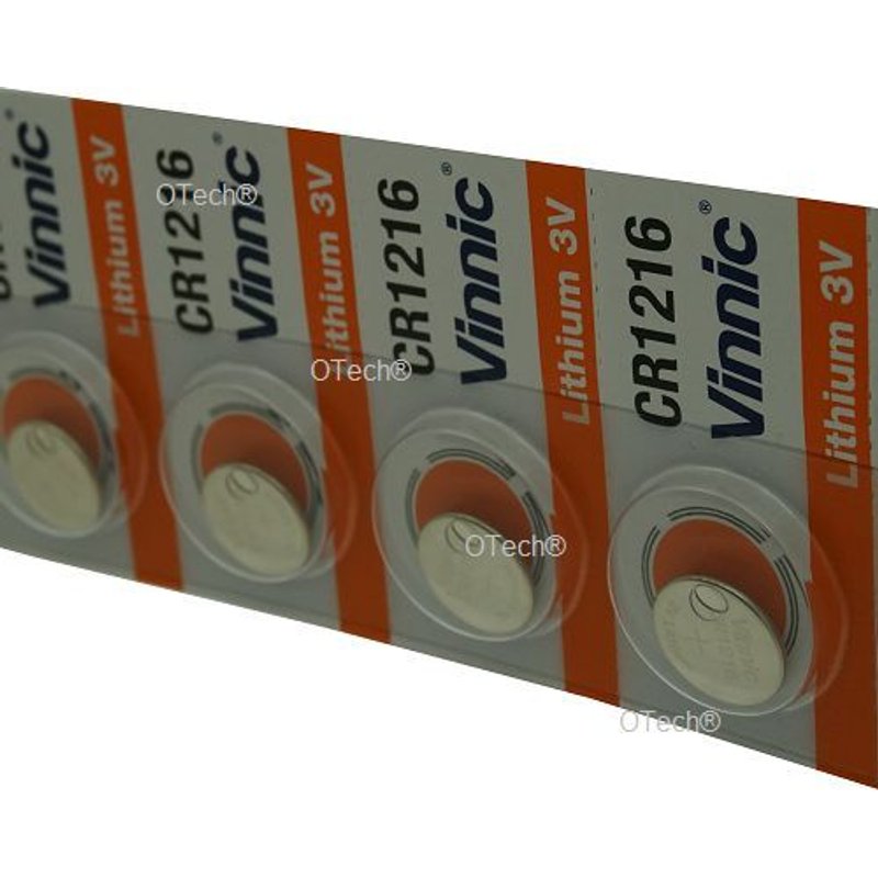 Pack de 5 piles Vinnic pour OTECH 4902580131326 - Garantie 1 an