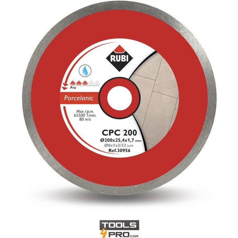 Disque de Diamant RUBI CPC PRO - 200 mm