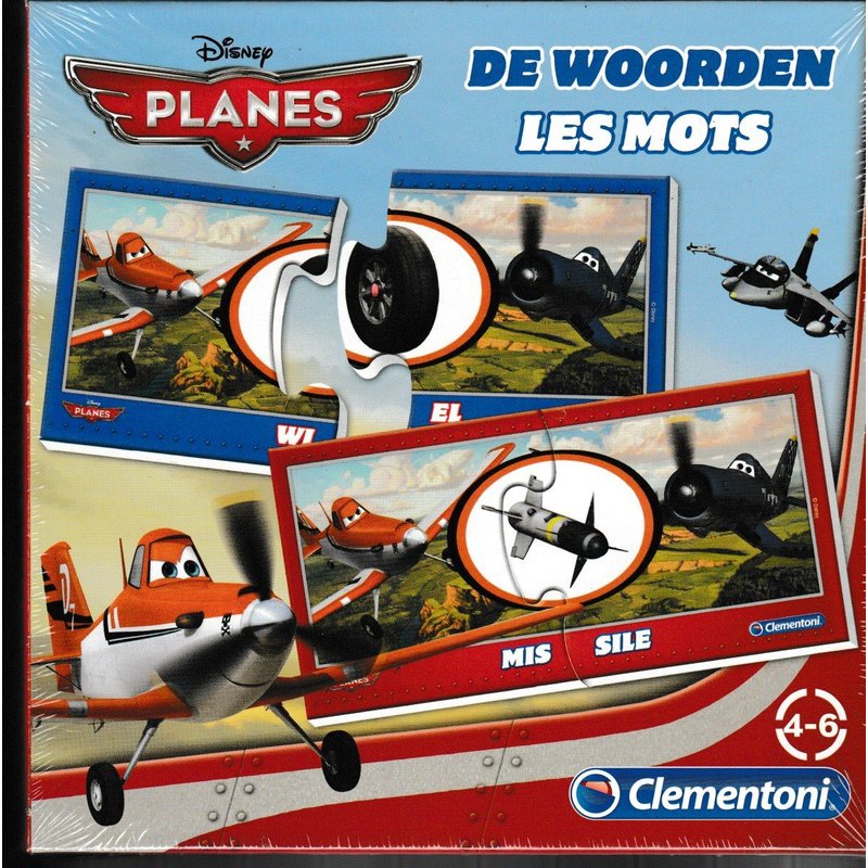 Clementoni Planes Les Mots