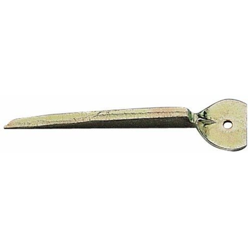 Patte à pointe droite - acier zingué- longueur 100 mm FAURE