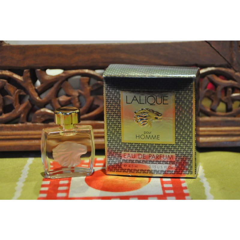 Miniature De Parfum Lalique Pour Homme Edp 4,5 Ml Neuve