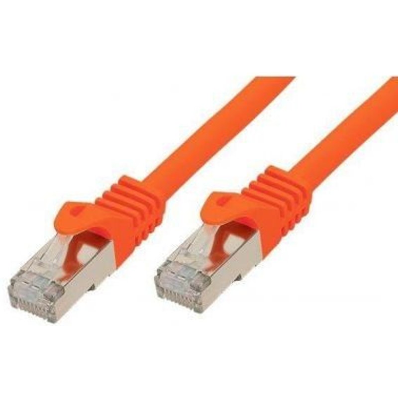 Good Connections patchcâbles câble réseau Cat. 7 S/FTP orange 1m
