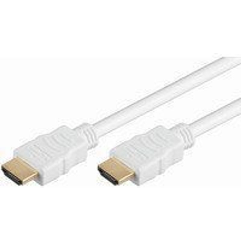 MicroConnect HDM19192V1.4W Câble HDMI 2 m Blanc