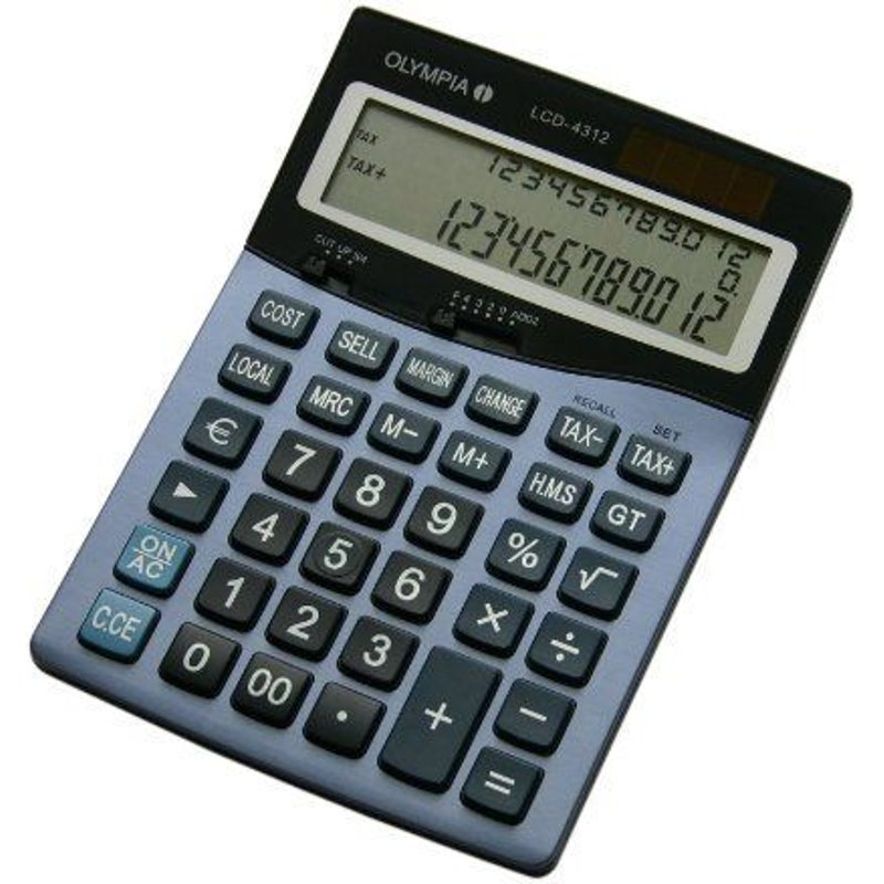 Olympia LCD 4312 Calculatrice de Bureau