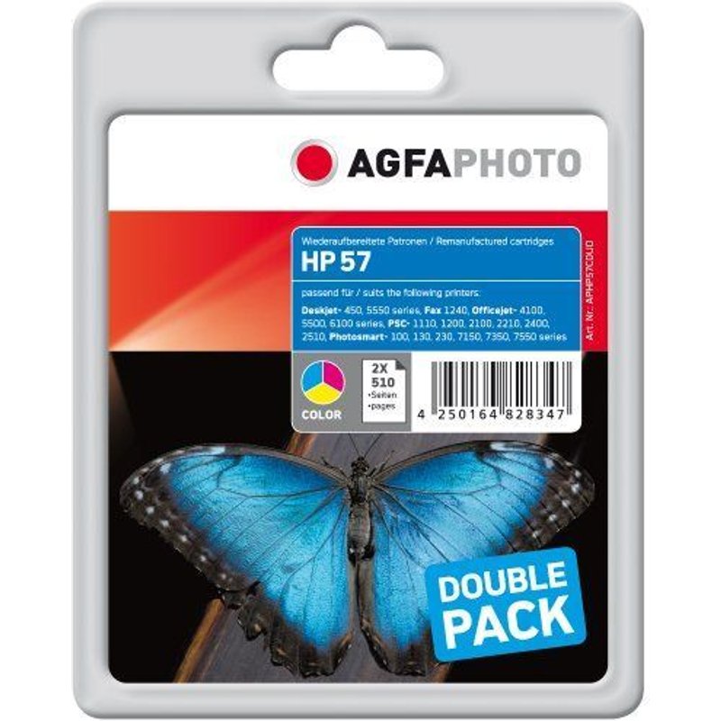 Agfa Photo APHP57CDUO Cartouche d'Encre