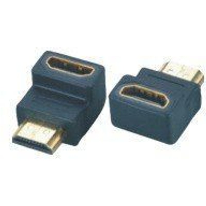M-CAB - Adaptateur HDMI - HDMI femelle pour HDMI mâle - connecteur à 90°