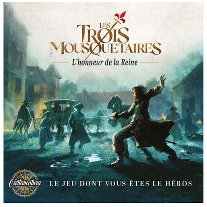 Jeu De Rôles Blackrock Games Cartaventura Les Trois Mousquetaires L'honneur De La Reine