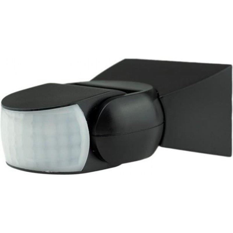 Détecteur de mouvement PIR en saillie 300W CP-5C Noir réglable ECOLIGHT