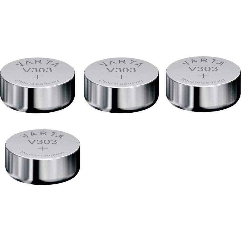 Pile de montre bouton varta 303 SR44SW 1.55v lot 4 piles