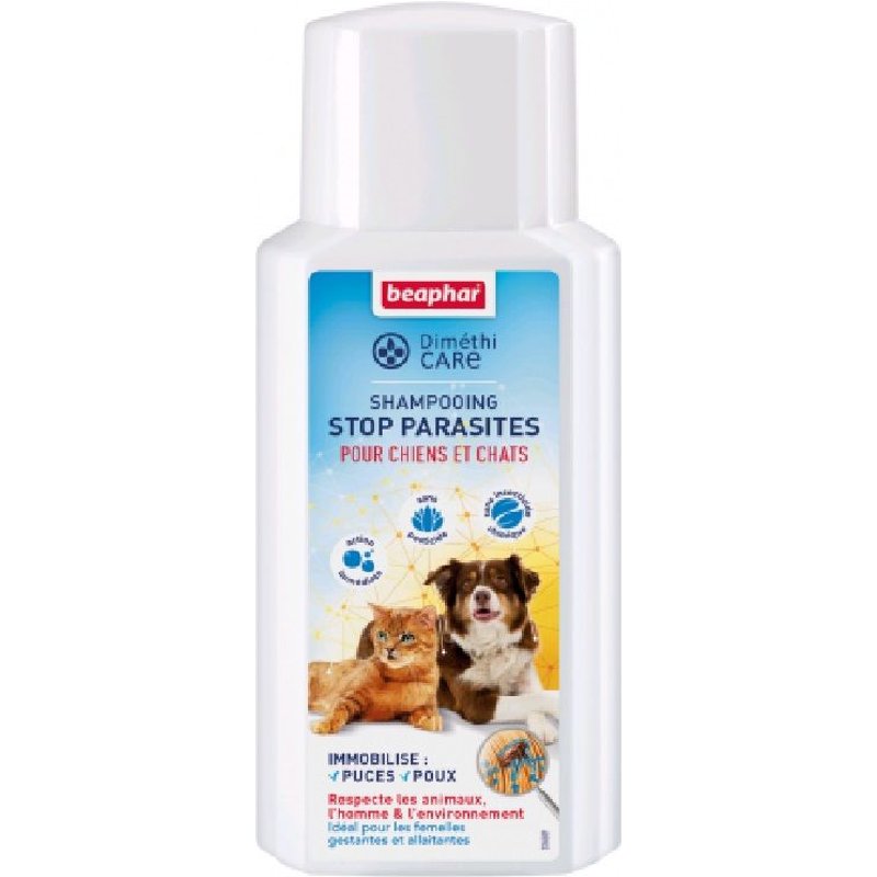 Beaphar Diméthicare Shampooing Stop Parasites 200 Ml