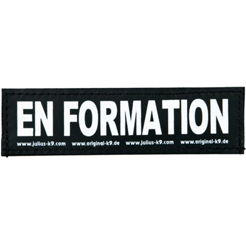 2 Stickers Velcro Julius K9 Taille S En Formation