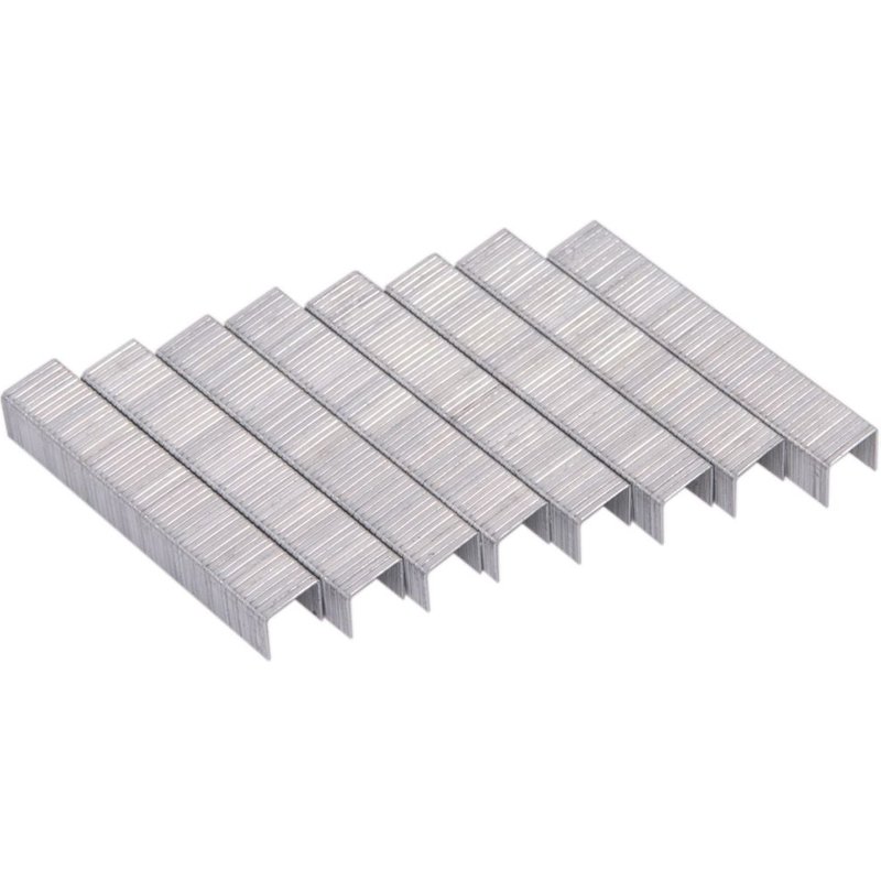 Agrafes forme U en acier 2000 pcs FERM ETA1009