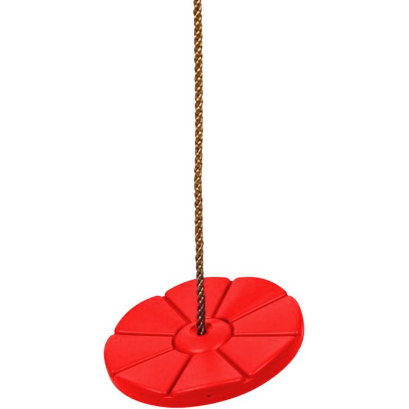 Balançoire Disque En Plastique Rouge Swing King