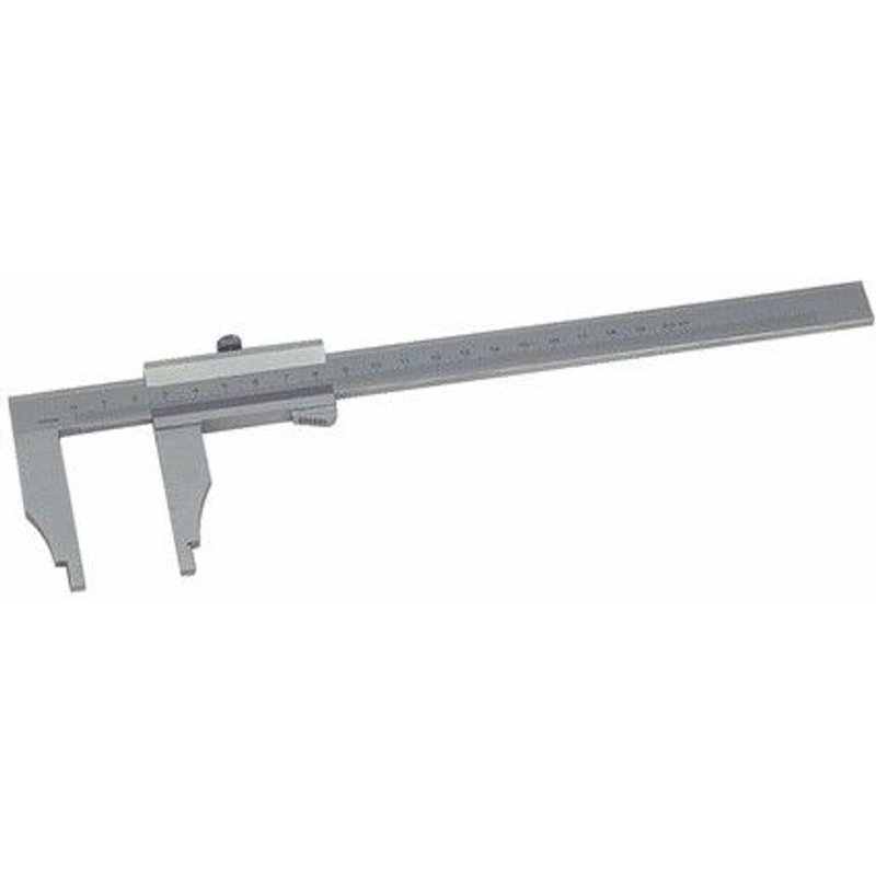 Pied à coulisse acier - chromé mat WILMART