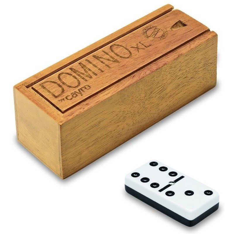 Cayro - Coffret Domino Xxl En Bois