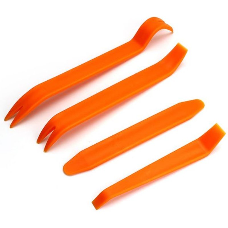 4 OUTILS PLASTIQUE DÉMONTAGE VOITURE GARNITURE CLIP TABLEAU DE BORD PORTE