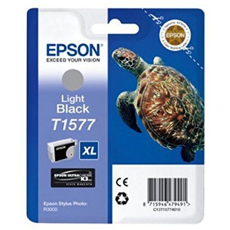 Epson T1577 Cartouche d'encre d'origine Gris