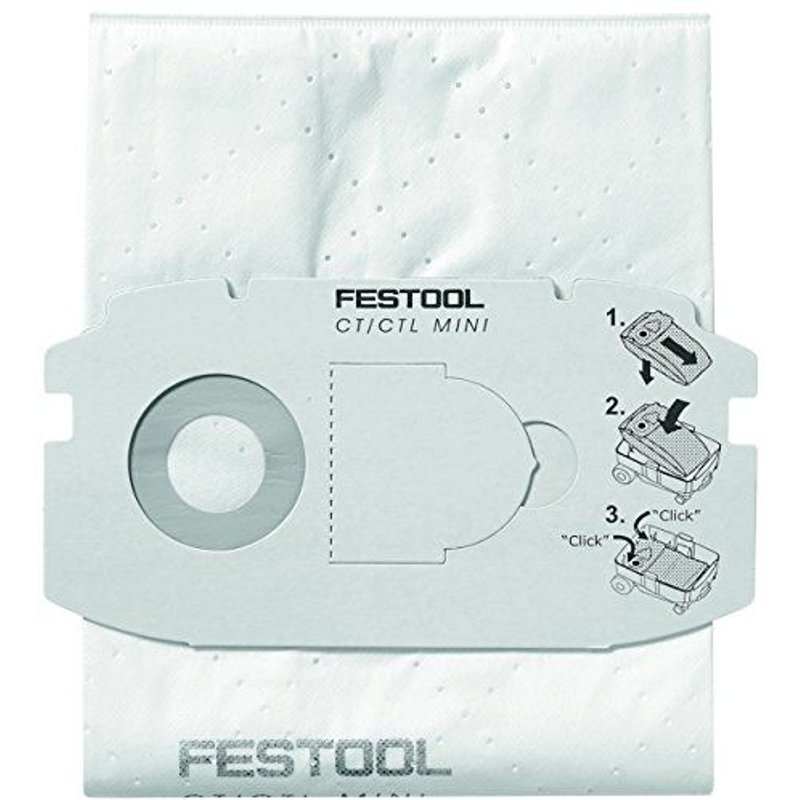 Festool 498411 SC FIS-CT Midi/5 Sac filtre en toile