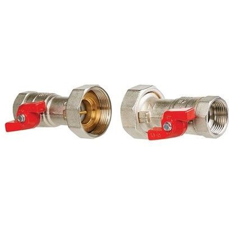 Raccord union avec vanne - 1" - 1"1/2