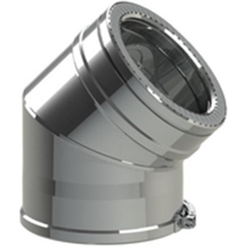 Ten-Coude À 45 Duoten Inox 316 I304 Diamètre 150-200mm Réf 505158