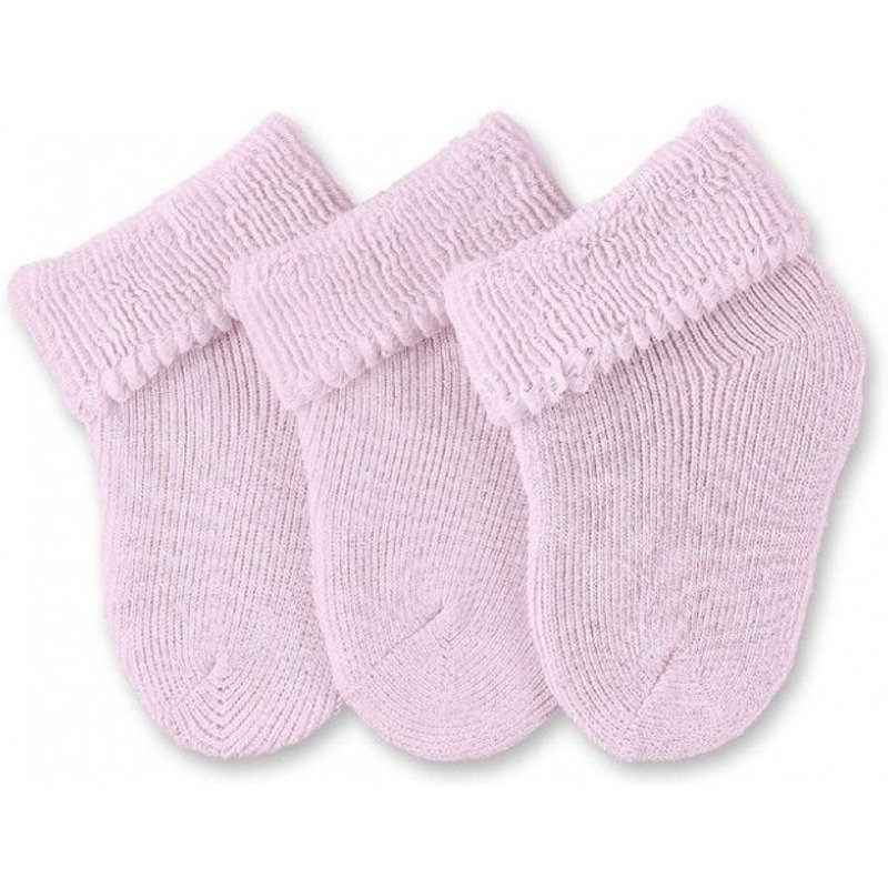 Sterntaler Chaussettes Rose, 3 Pièces