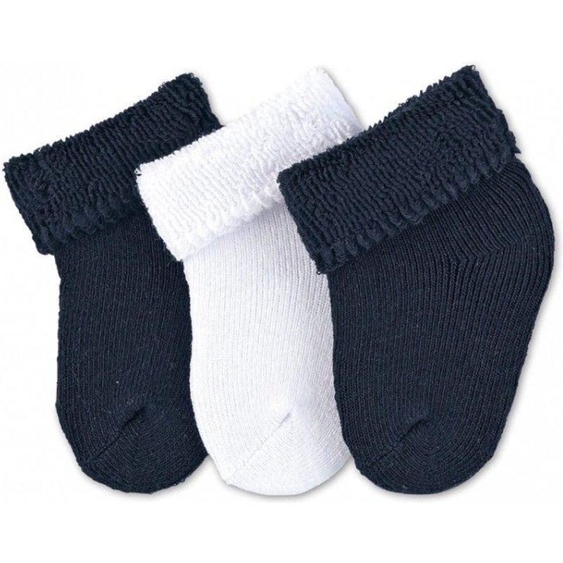 Sterntaler Chaussettes Marine, 3 Pièces