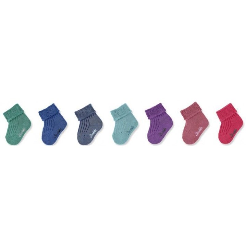 Sterntaler Chaussettes Uni 15/16 (Blanc)