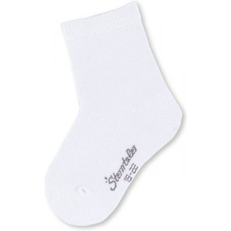 Sterntaler Chaussettes Uni 19/22 (Blanc)