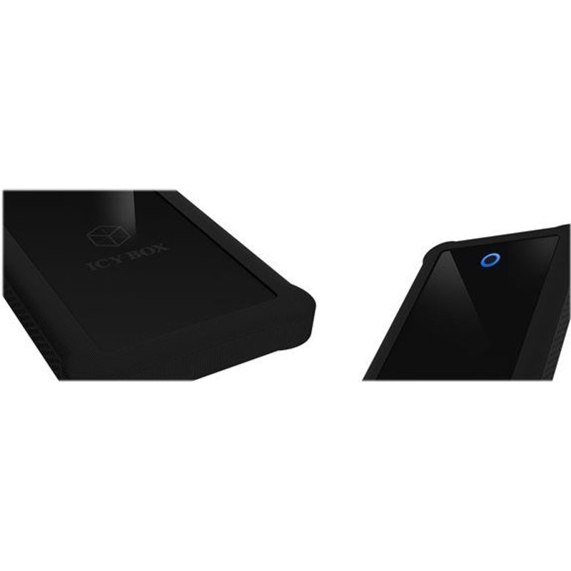 ICY BOX IB-233U3-B - Boitier externe - 2.5" - SATA 6Gb/s - USB 3.0 - noir