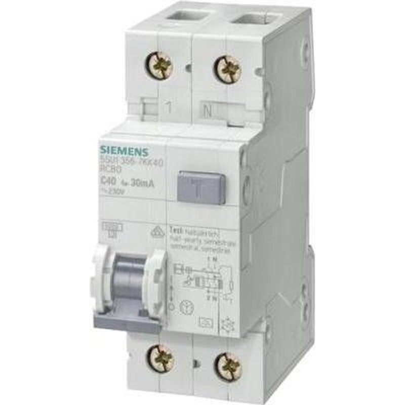 Siemens Industry-Disj.diff. 30mA.1+N.16A.B.6kA