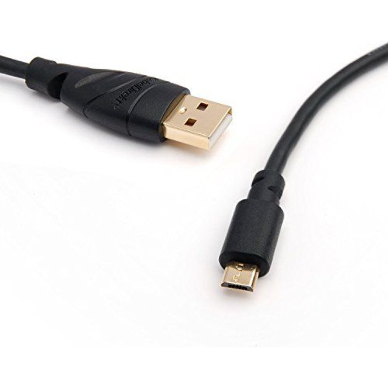 KabelDirekt 1.5m Câble Micro USB 2.0 (noir) - TOP Series