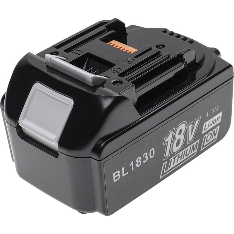 vhbw Batterie compatible avec Makita MUS104DSH, MUR181DZ, MUS154DSH, MUS104DZ, MUS154DZ, MUR181DRF outil électrique (4000 mAh, Li-ion, 18 V)