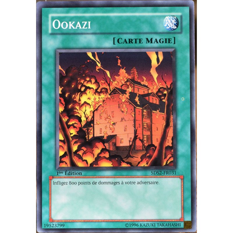 Carte Yu-Gi-Oh 5ds2-Fr031 Ookazi Neuf Fr