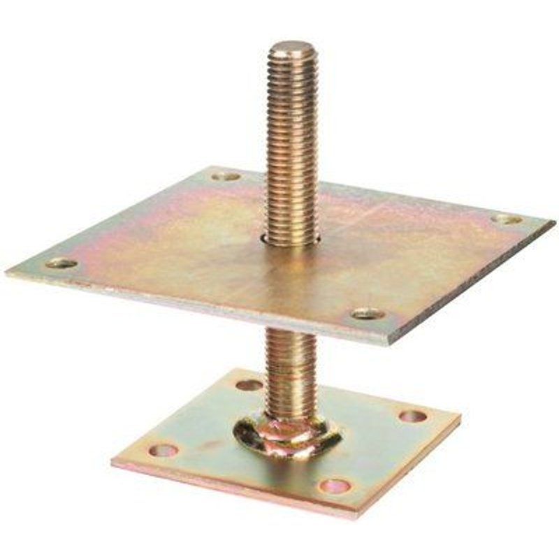 Support poteau réglable