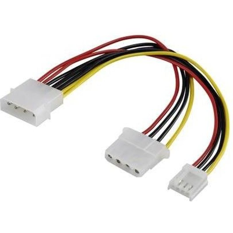 Renkforce Strom câble d'extension [1x IDE-Strom-prise mâle 4pol. - 1x IDE-Strom-Buchse 4pol., Floppy-Strom-Buch
