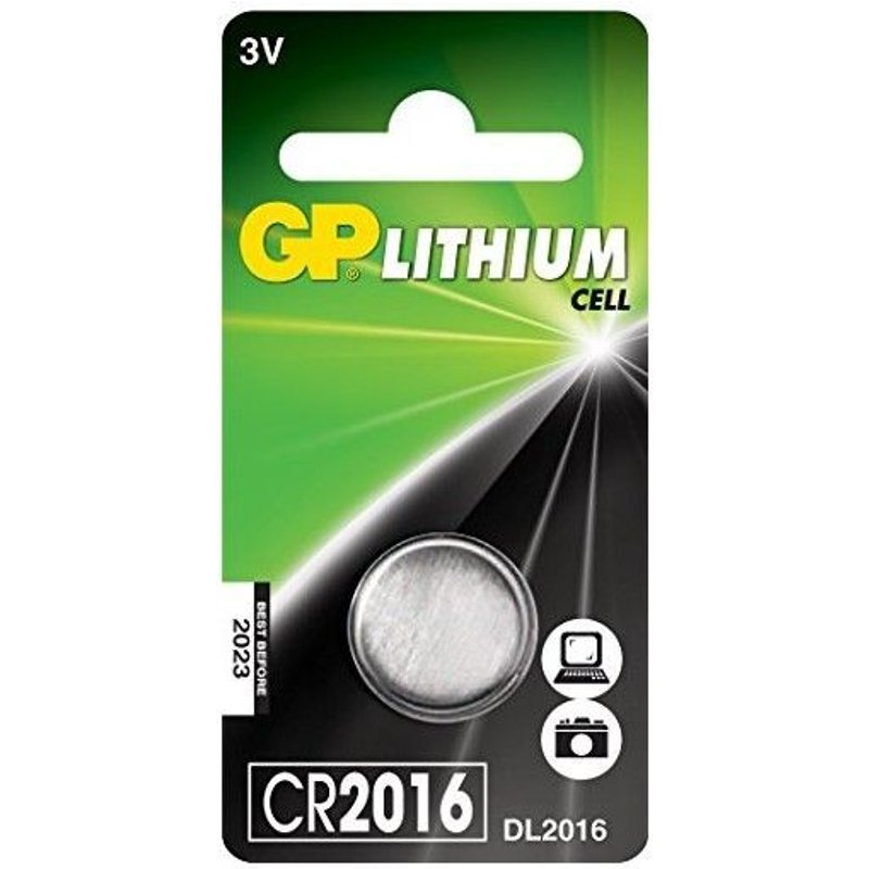 GP Coin Batterie Lithium CR2016, 3V, 4er