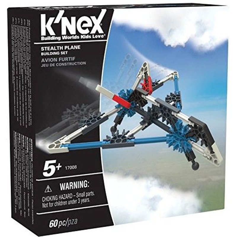 K'nex - 34334 - Jeu De Construction - Stealth Plane